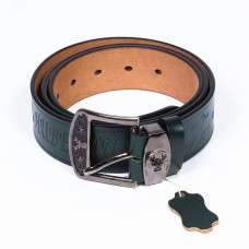 Curea vanator Hubertus, latime de 4 cm din piele, negru Curea vanator Hubertus, latime de 4 cm din piele, negru