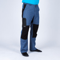 Pantalon barbati in carouri Rapel Outdoor, albastru-negru Pantalon barbati in carouri Rapel Outdoor, albastru-negru