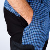 Pantalon barbati in carouri Rapel Outdoor, albastru-negru Pantalon barbati in carouri Rapel Outdoor, albastru-negru