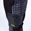 Pantalon barbati in carouri Rapel Outdoor, albastru inchis-maro si negru Pantalon barbati in carouri Rapel Outdoor, albastru inchis-maro si negru