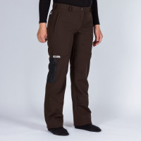 Pantalon dama Softshell Rapel Outdoor, maro inchis Pantalon dama Softshell Rapel Outdoor, maro inchis