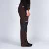 Pantalon dama Softshell Rapel Outdoor, maro inchis