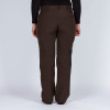 Pantalon dama Softshell Rapel Outdoor, maro inchis