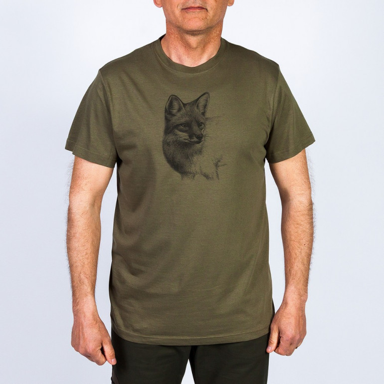 Tricou vânătoare din bumbac