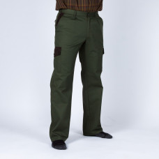 Pantalon vanator barbati Wolf, verde inchis