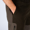 Pantalon vanator barbati Wolf, maro inchis-maro