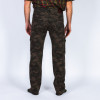 Pantalon blugi camuflaj elastic cu croiala dreapta Pantalon blugi camuflaj elastic cu croiala dreapta