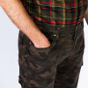 Pantalon blugi camuflaj elastic cu croiala dreapta Pantalon blugi camuflaj elastic cu croiala dreapta