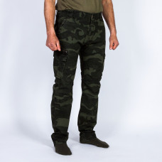 Pantalon camuflaj, material 100% bumbac